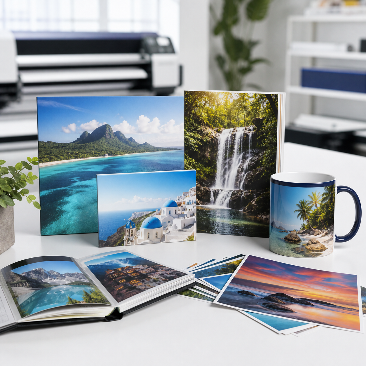 Mockup Foto & Custom Gema Printing