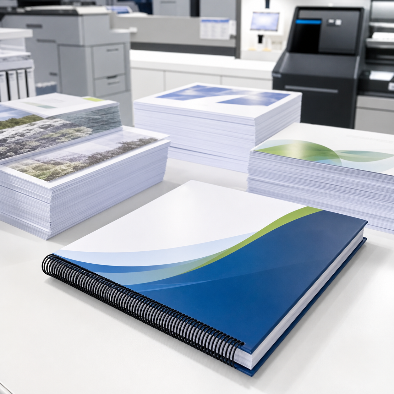 Mockup Dokumen & Tugas Gema Printing