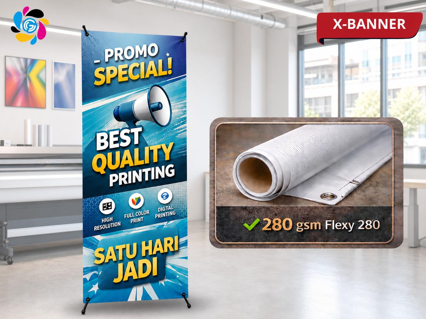 Contoh X Banner 160x60